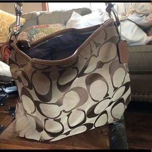 Authentic coach purse